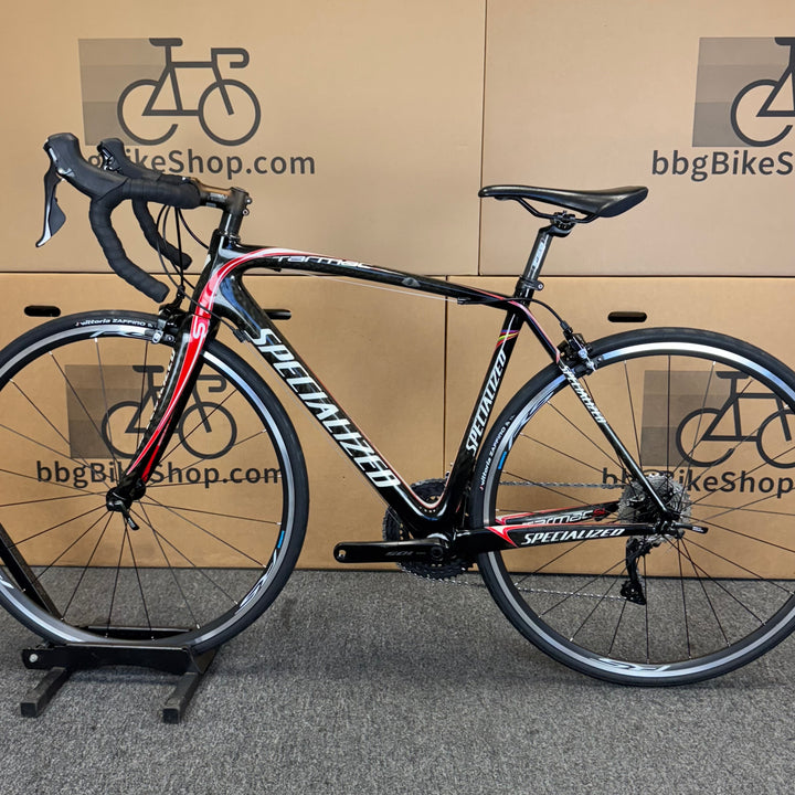 Used Specialized Tarmac Pro SL, 11-speed Shimano 105, Carbon Road Bike-2009, 54cm