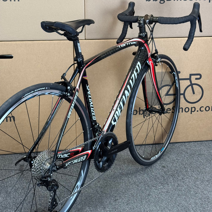 Used Specialized Tarmac Pro SL, 11-speed Shimano 105, Carbon Road Bike-2009, 54cm
