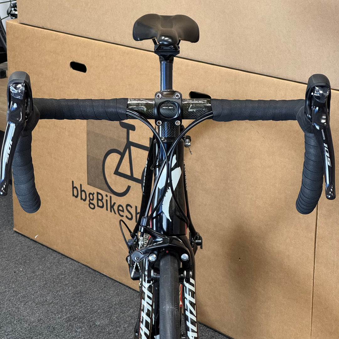Used Specialized Tarmac Pro SL, 11-speed Shimano 105, Carbon Road Bike-2009, 54cm