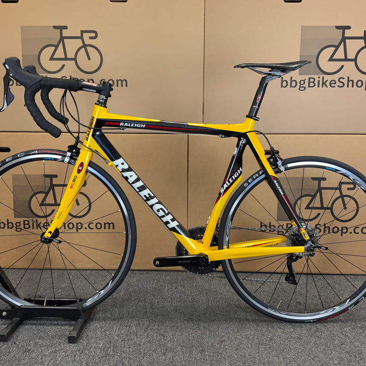 Used Raleigh Team, 11-speed Shimano 105, Carbon Fiber Road Bike-2009, 57cm