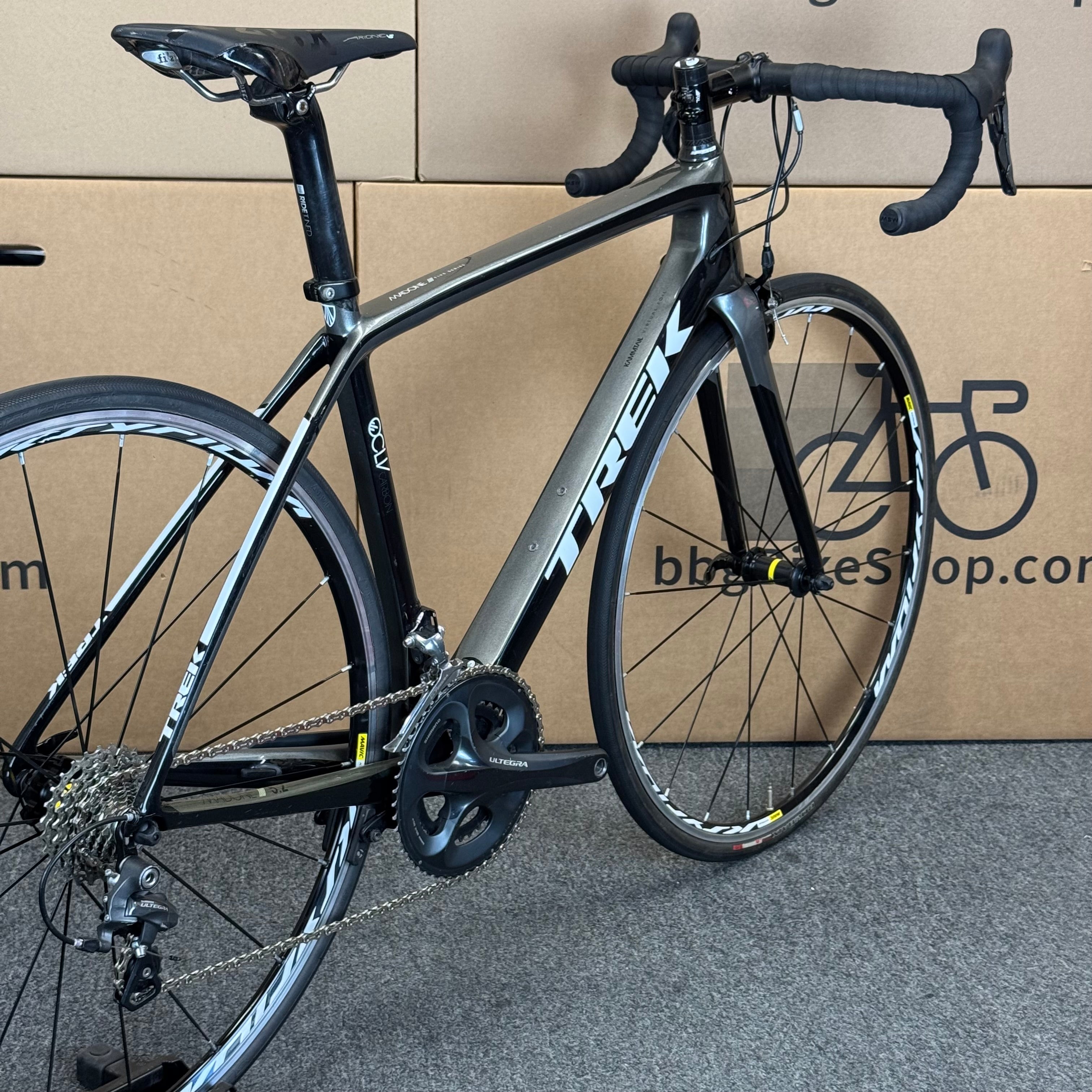 Used Trek Madone 5.2, Shimano Ultegra, Carbon Fiber Road Bike-2013