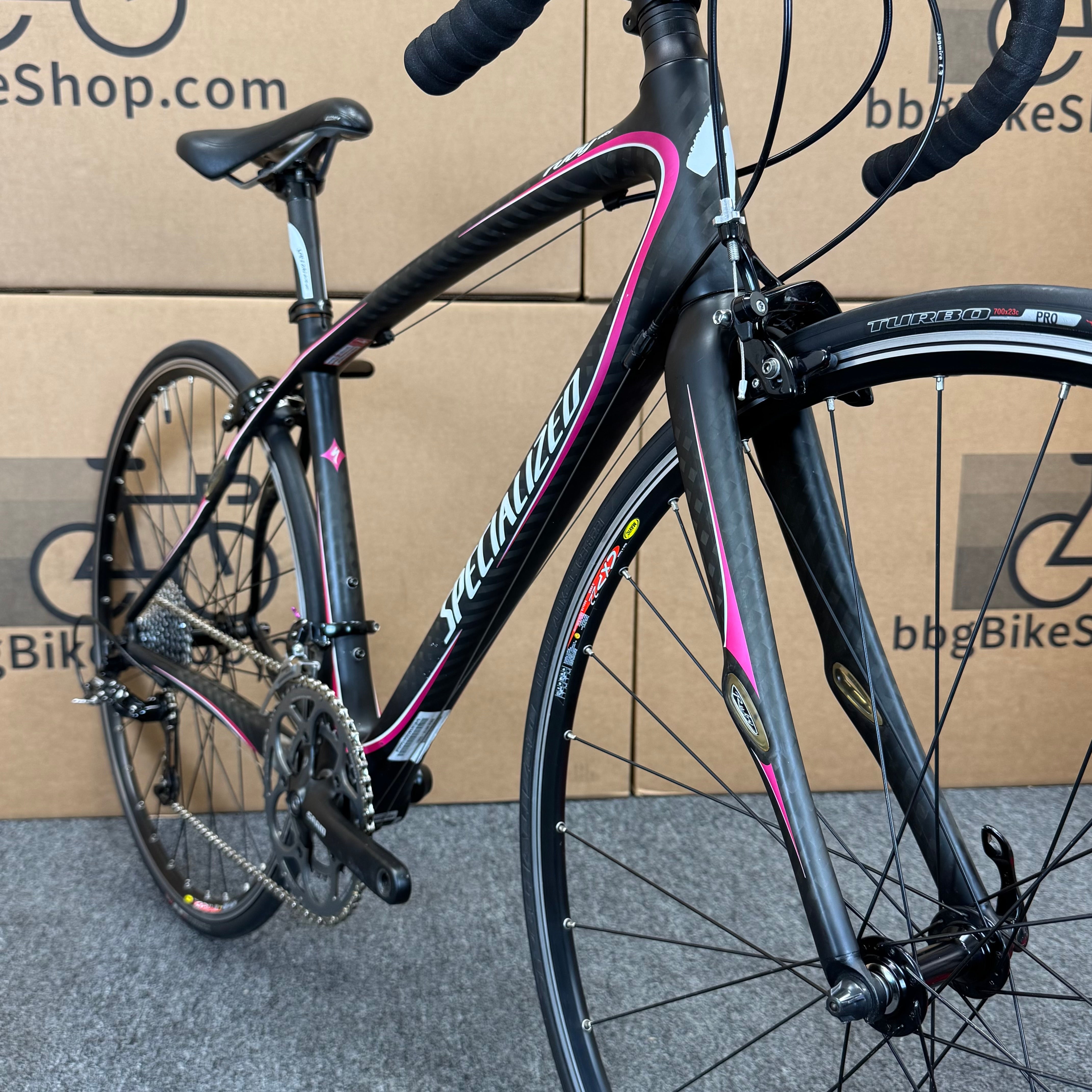 Used Specialized Ruby Elite, Womens's Carbon Fiber Road Bike-2011