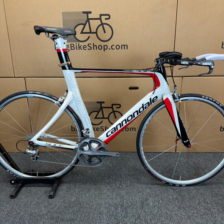 Used Cannondale Slice Hi-Mod 2, Carbon Fiber Triathlon Bike-2010, 60cm