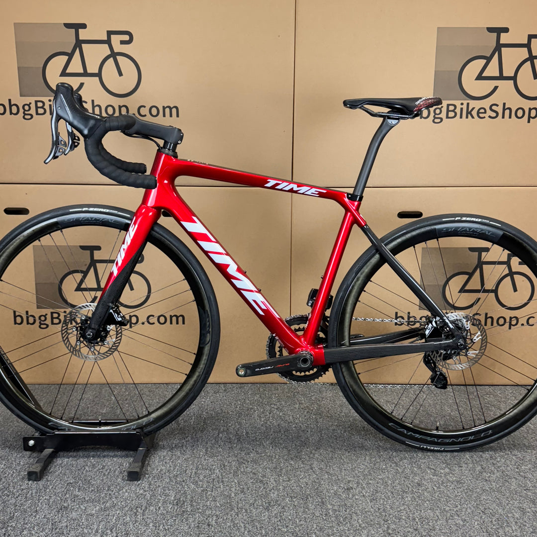 Demo TIME Alpe d’Huez Disc, Campagnolo Super Record WRL, Climbing Road Bike, S