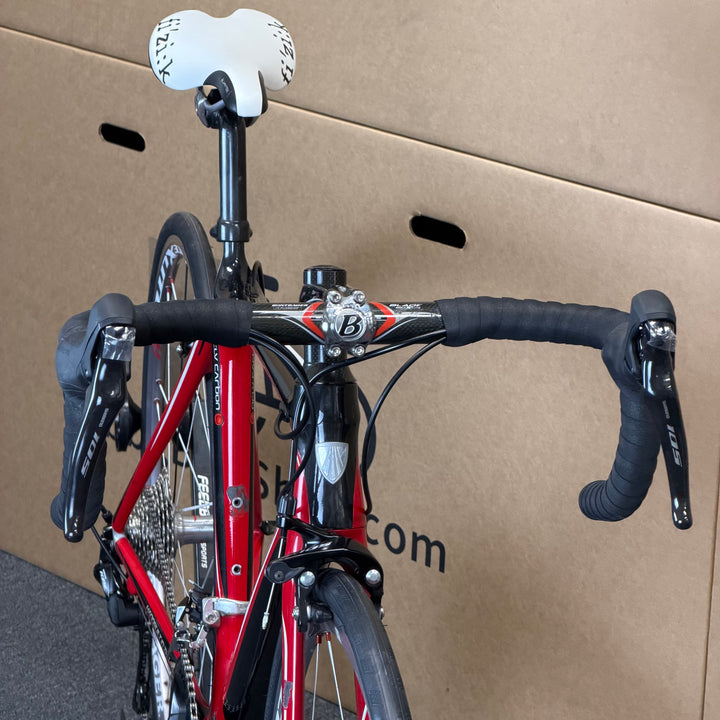 Used Trek Madone 6.5, 11-speed Shimano 105, Carbon Fiber Road Bike-2010, 52cm