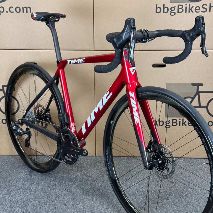 Demo TIME Alpe d’Huez Disc, Campagnolo Super Record WRL, Climbing Road Bike, S