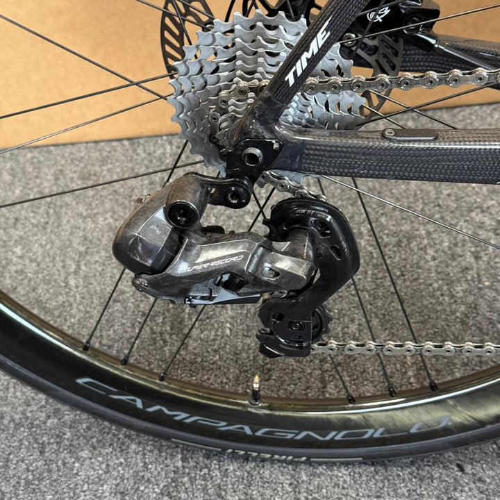 Demo TIME Alpe d’Huez Disc, Campagnolo Super Record WRL, Climbing Road Bike, S