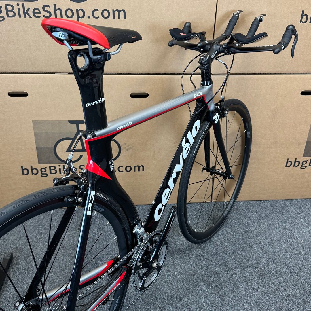 Used Cervelo P3, Carbon Fiber Triathlon Bike-2010, 54cm