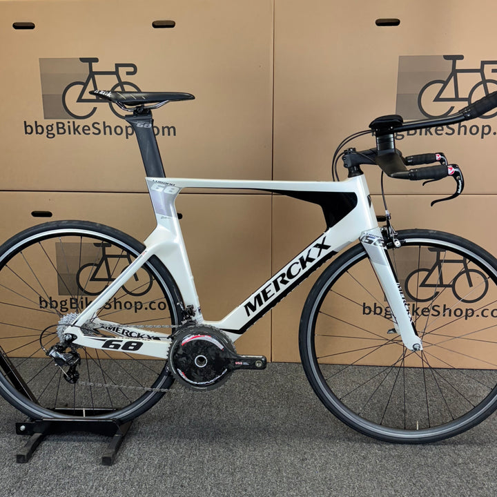 Used Eddy Merckx Lugano 68, Campagnolo Chorus, Triathlon Carbon Bike-2018, 58cm