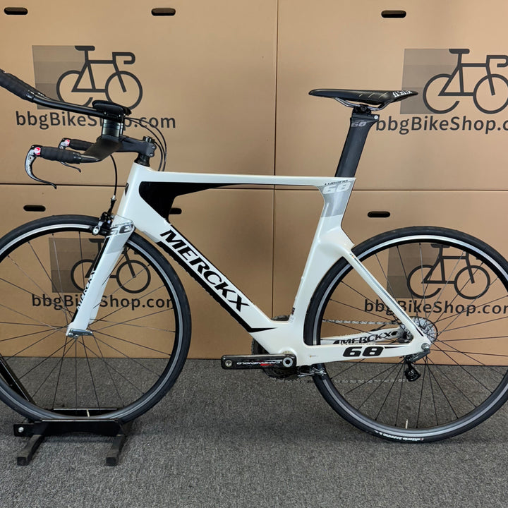 Used Eddy Merckx Lugano 68, Campagnolo Chorus, Triathlon Carbon Bike-2018, 58cm