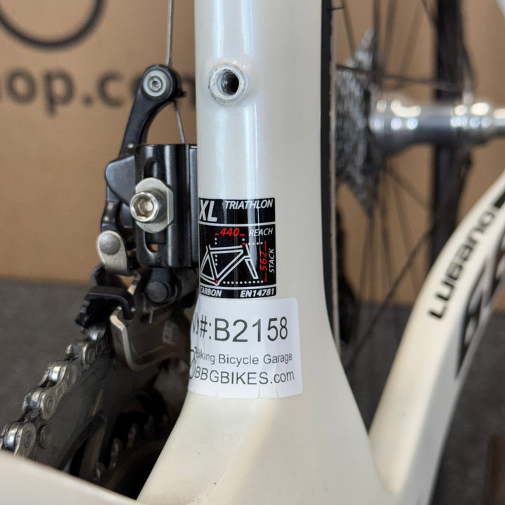 Used Eddy Merckx Lugano 68, Campagnolo Chorus, Triathlon Carbon Bike-2018, 58cm