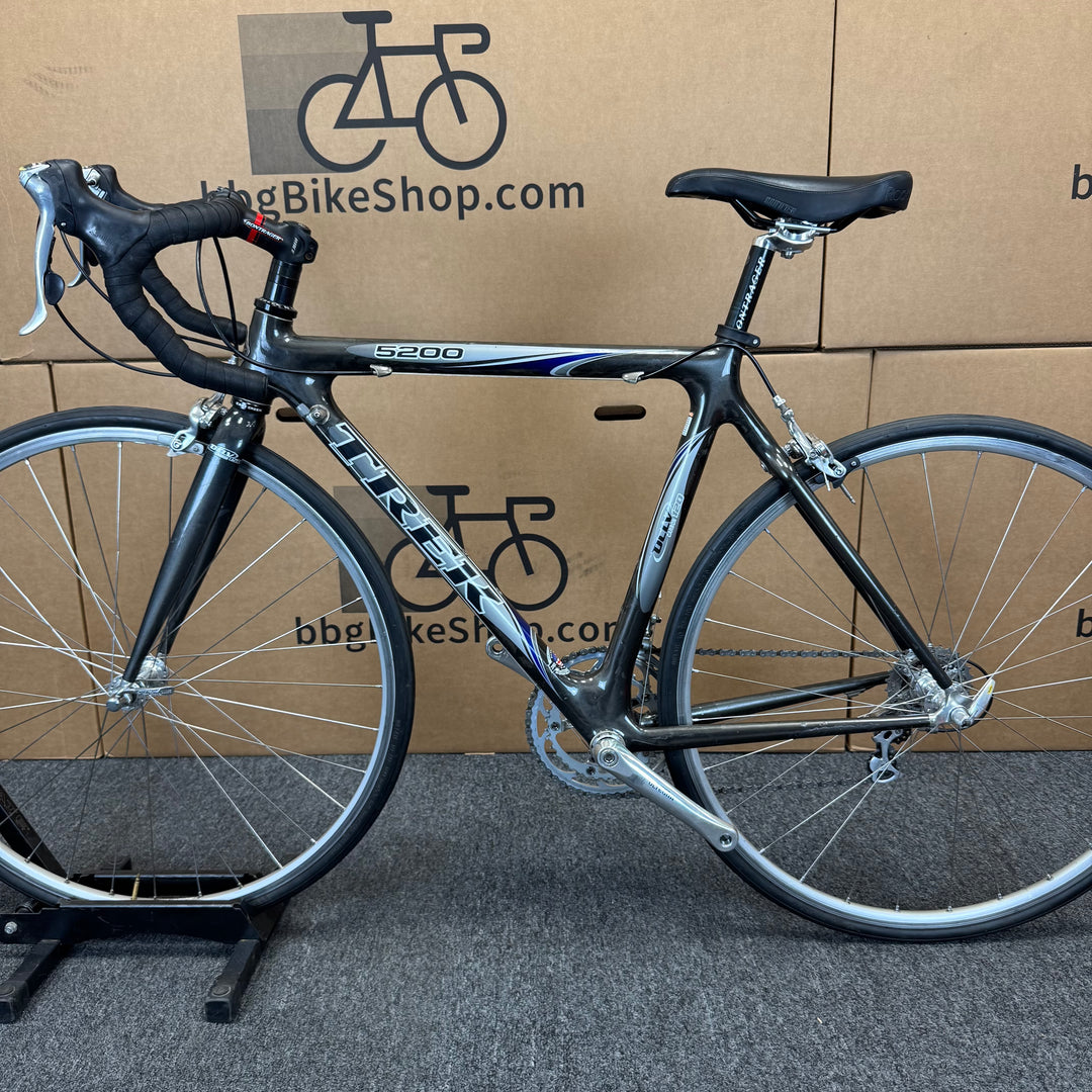 Used Trek 5200, OCLV 120 Carbon Fiber Road Bike-2003, 52cm