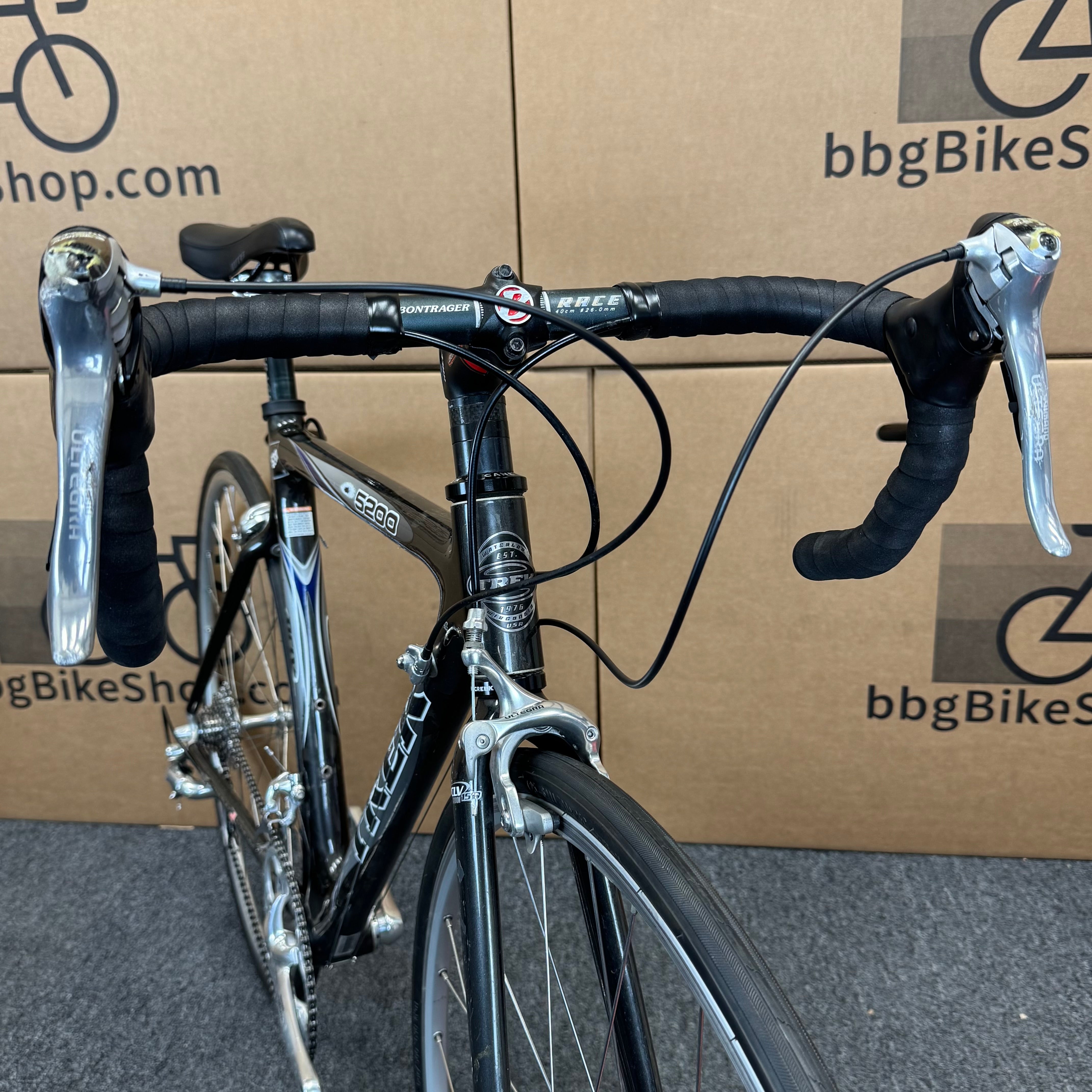 Trek 5200 Full Carbon OCLV 120 56cm Road Bike Bicycle | eBay