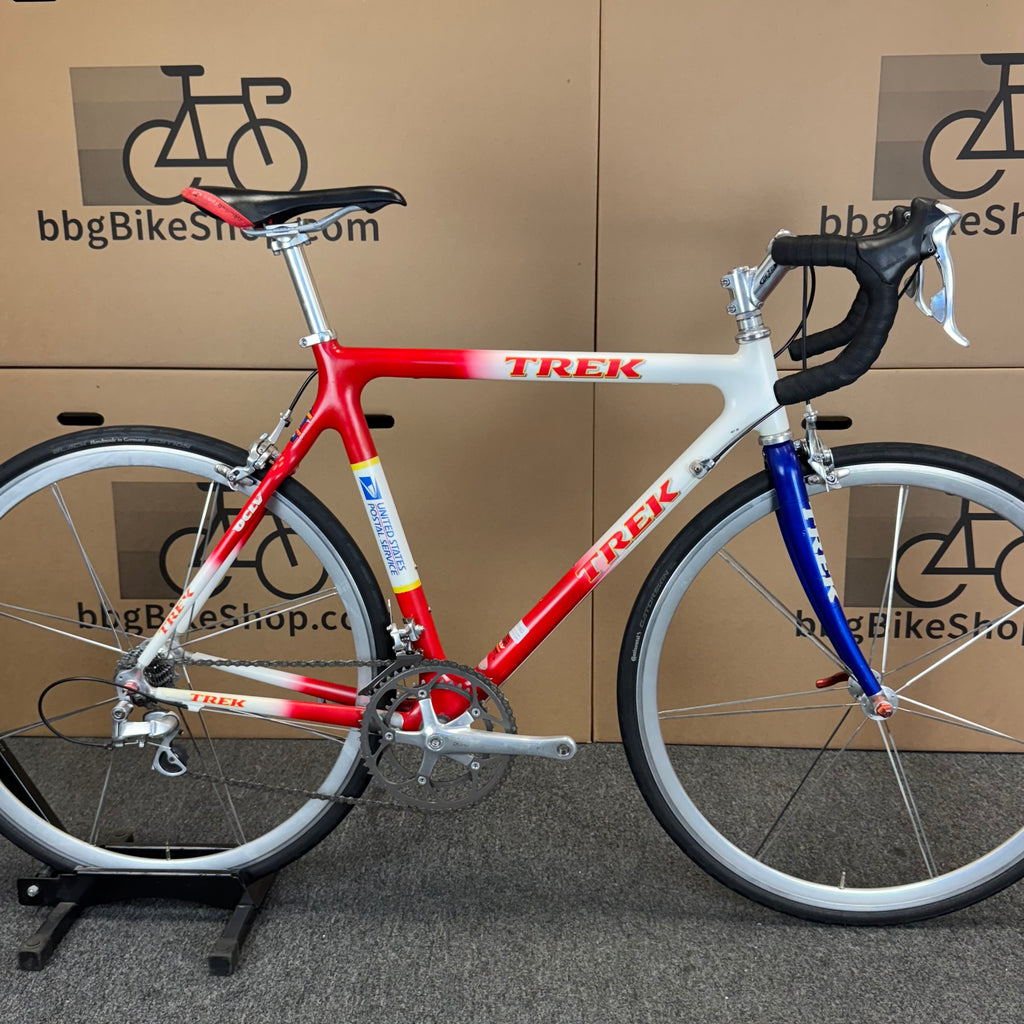 Used Vintage Trek 5500 USPS, OCLV Carbon Fiber Road Bike-1998