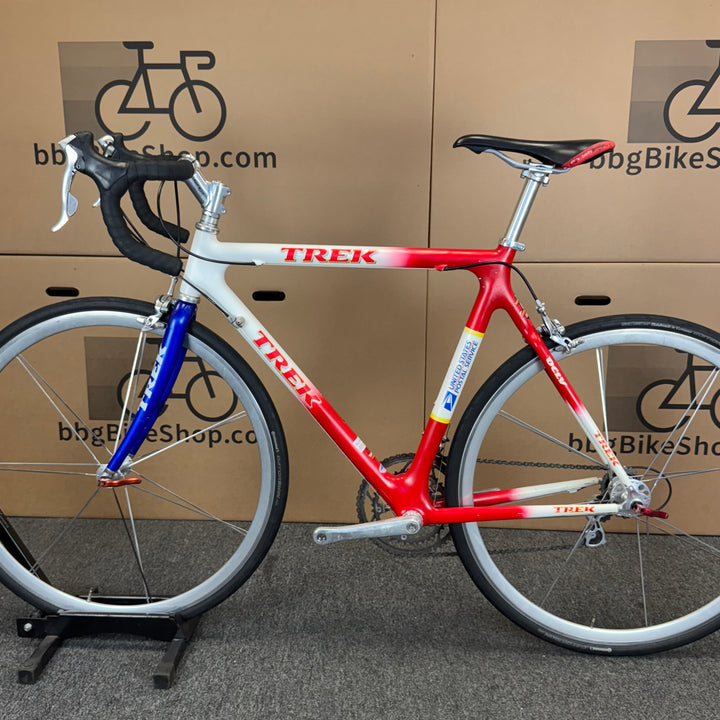 Used Vintage Trek 5500 USPS, OCLV Carbon Fiber Road Bike-1998, 56cm