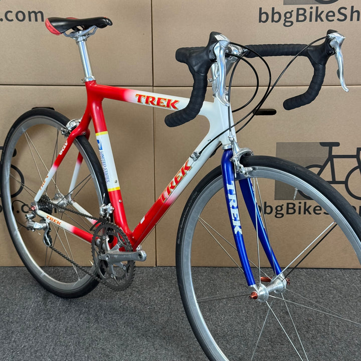 Used Vintage Trek 5500 USPS, OCLV Carbon Fiber Road Bike-1998, 56cm
