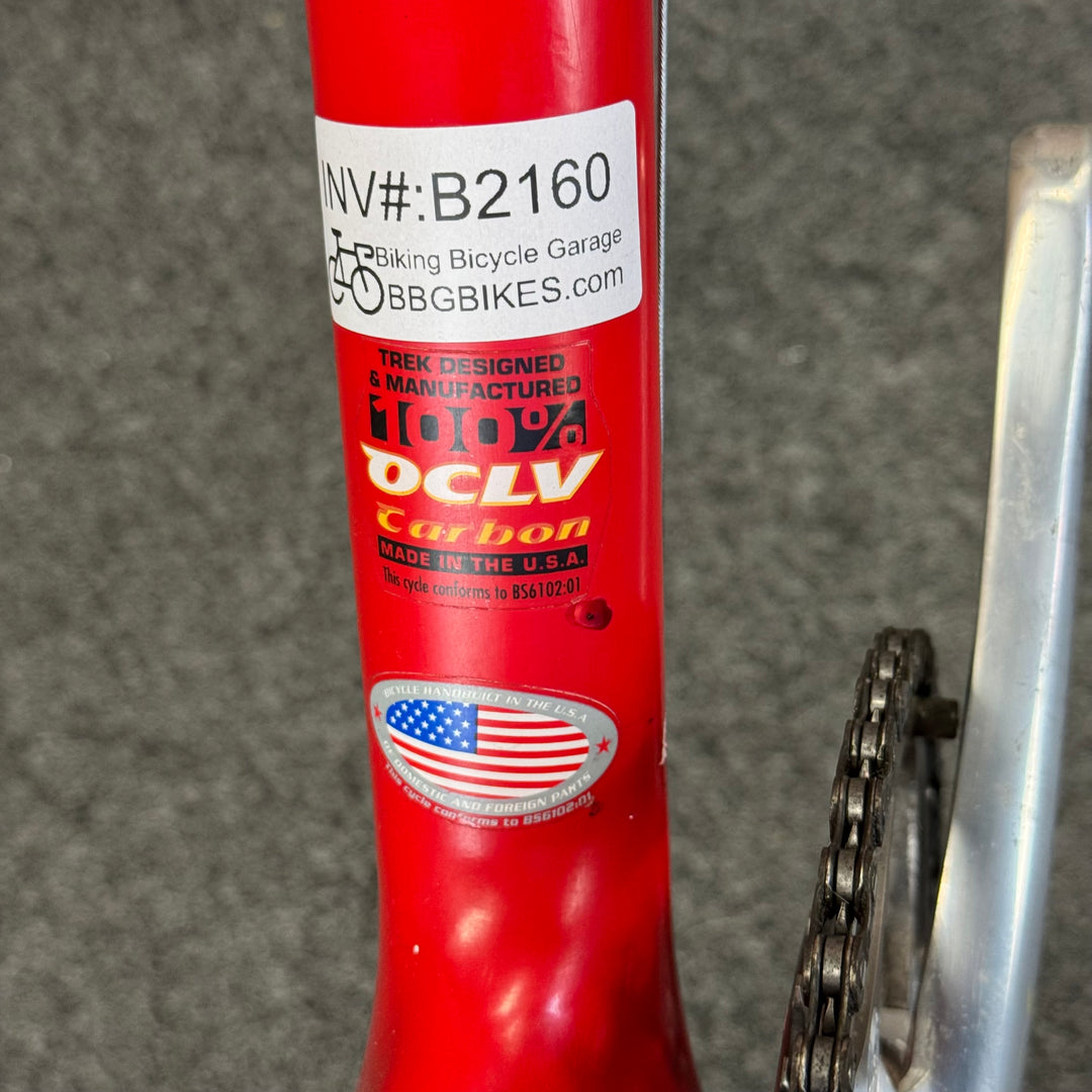 Used Vintage Trek 5500 USPS, OCLV Carbon Fiber Road Bike-1998, 56cm