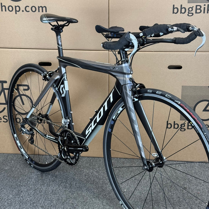 Used Scott Plasma 30, Carbon Fiber Triathlon Bike-2013, 47cm