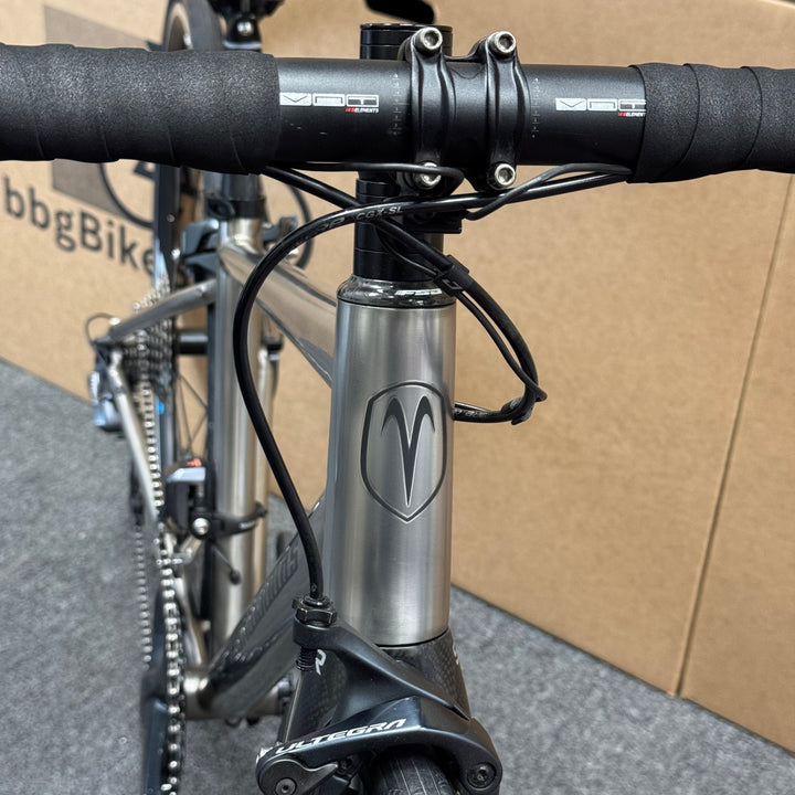 48cm Van Nicholas Titanium Road Bike, Shimano Ultegra Di2 11-speed, Carbon Fork