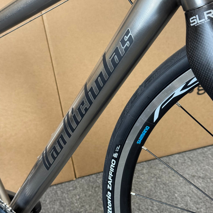 48cm Van Nicholas Titanium Road Bike, Shimano Ultegra Di2 11-speed, Carbon Fork