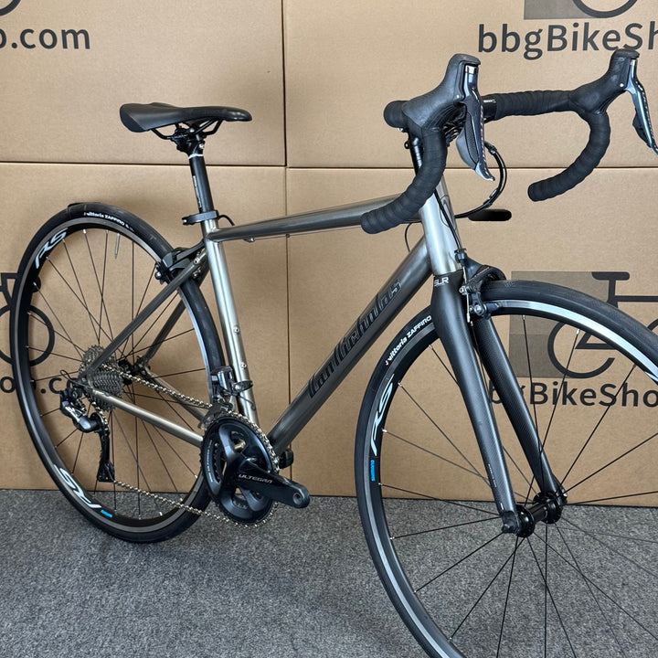 50cm Van Nicholas Titanium Road Bike, Shimano Ultegra Di2 11-speed, Carbon Fork