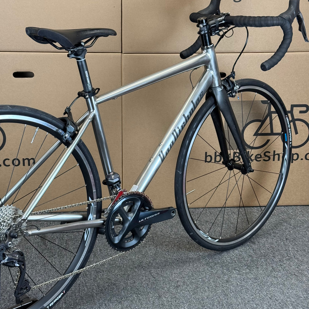 52cm Van Nicholas Titanium Road Bike, Shimano Ultegra Di2 11-speed, Carbon Fork