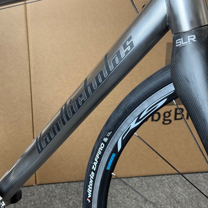 52cm Van Nicholas Titanium Road Bike, Shimano Ultegra Di2 11-speed, Carbon Fork