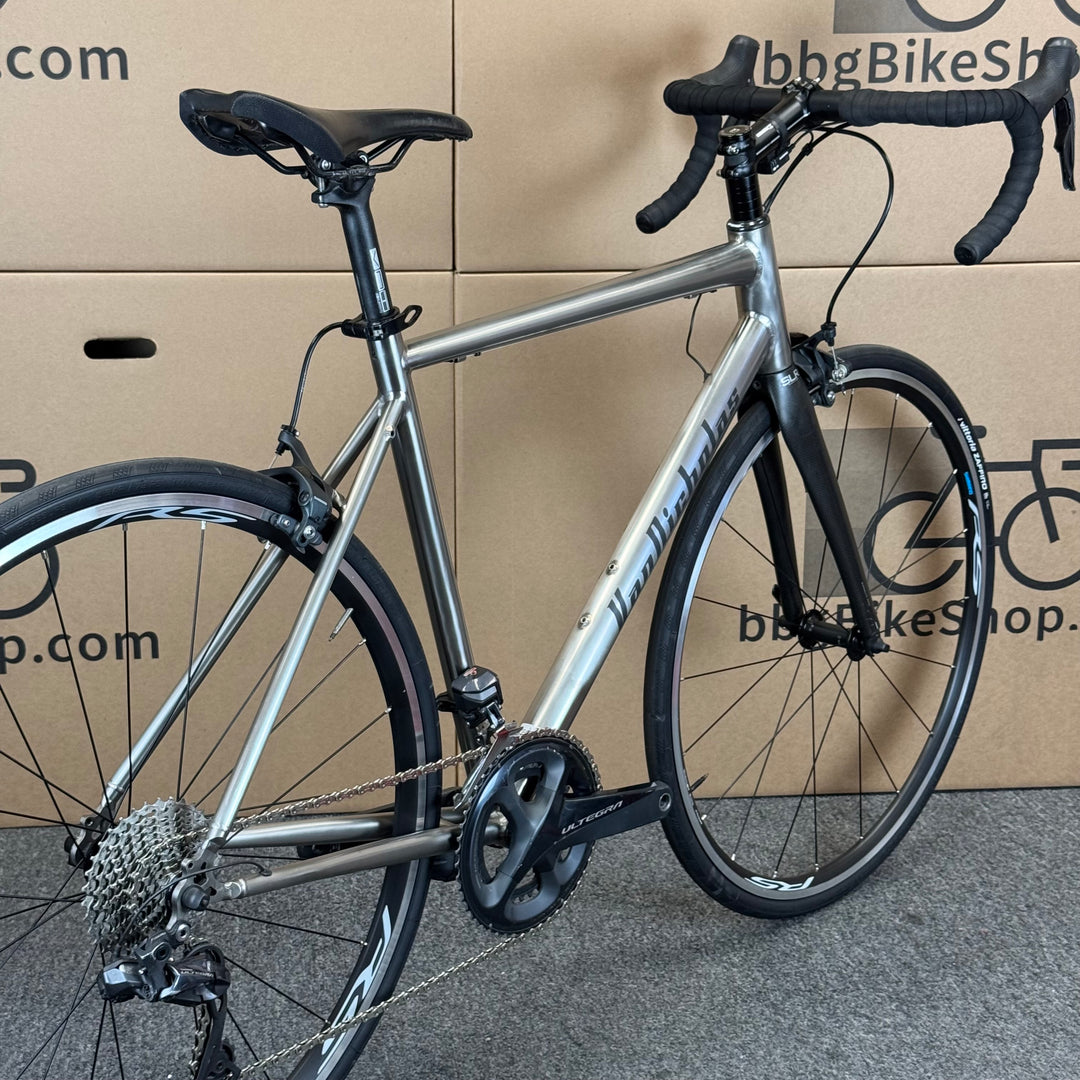 54cm Van Nicholas Titanium Road Bike, Shimano Ultegra Di2 11-speed, Carbon Fork