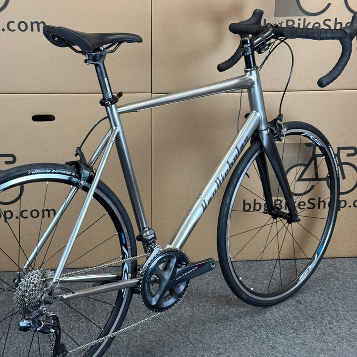 58cm Van Nicholas Titanium Road Bike, Shimano Ultegra Di2 11-speed, Carbon Fork