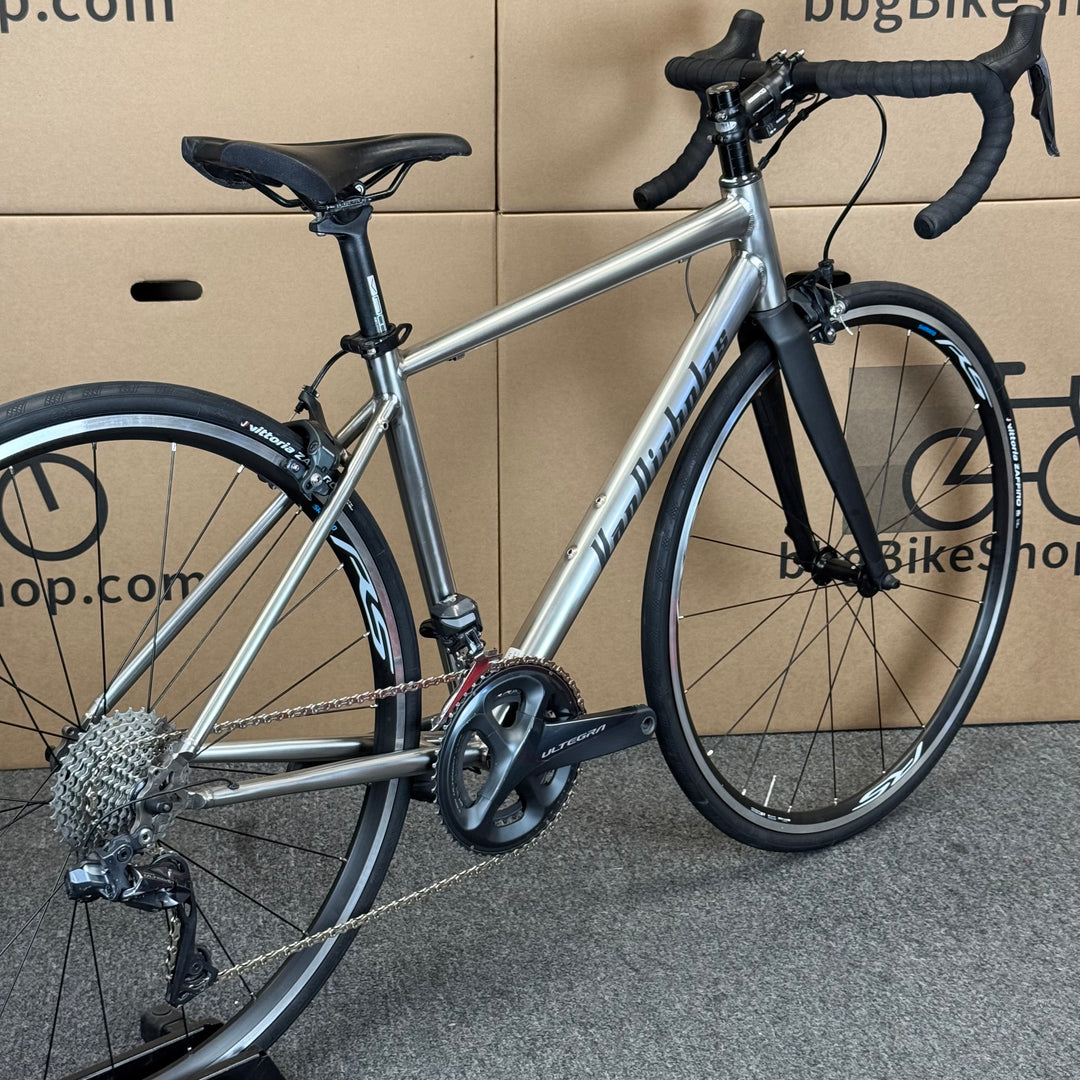 50cm Van Nicholas Titanium Road Bike, Shimano Ultegra Di2 11-speed, Carbon Fork