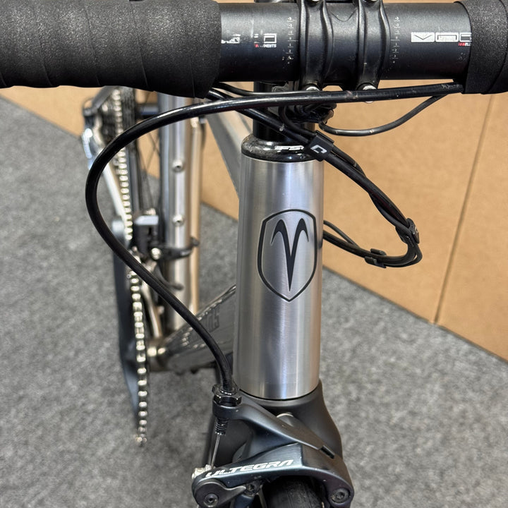 50cm Van Nicholas Titanium Road Bike, Shimano Ultegra Di2 11-speed, Carbon Fork