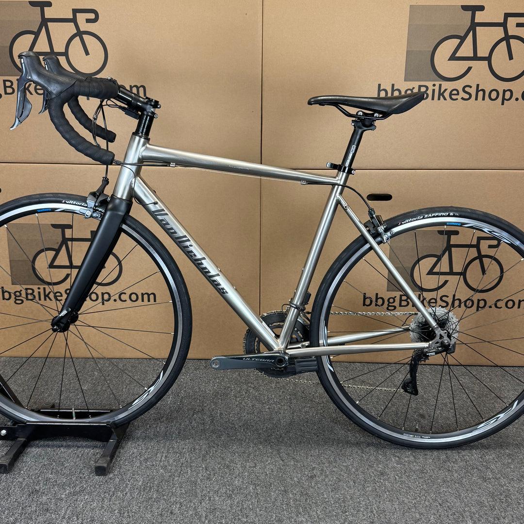 54cm Van Nicholas Titanium Road Bike, Shimano Ultegra Di2 11-speed, Carbon Fork