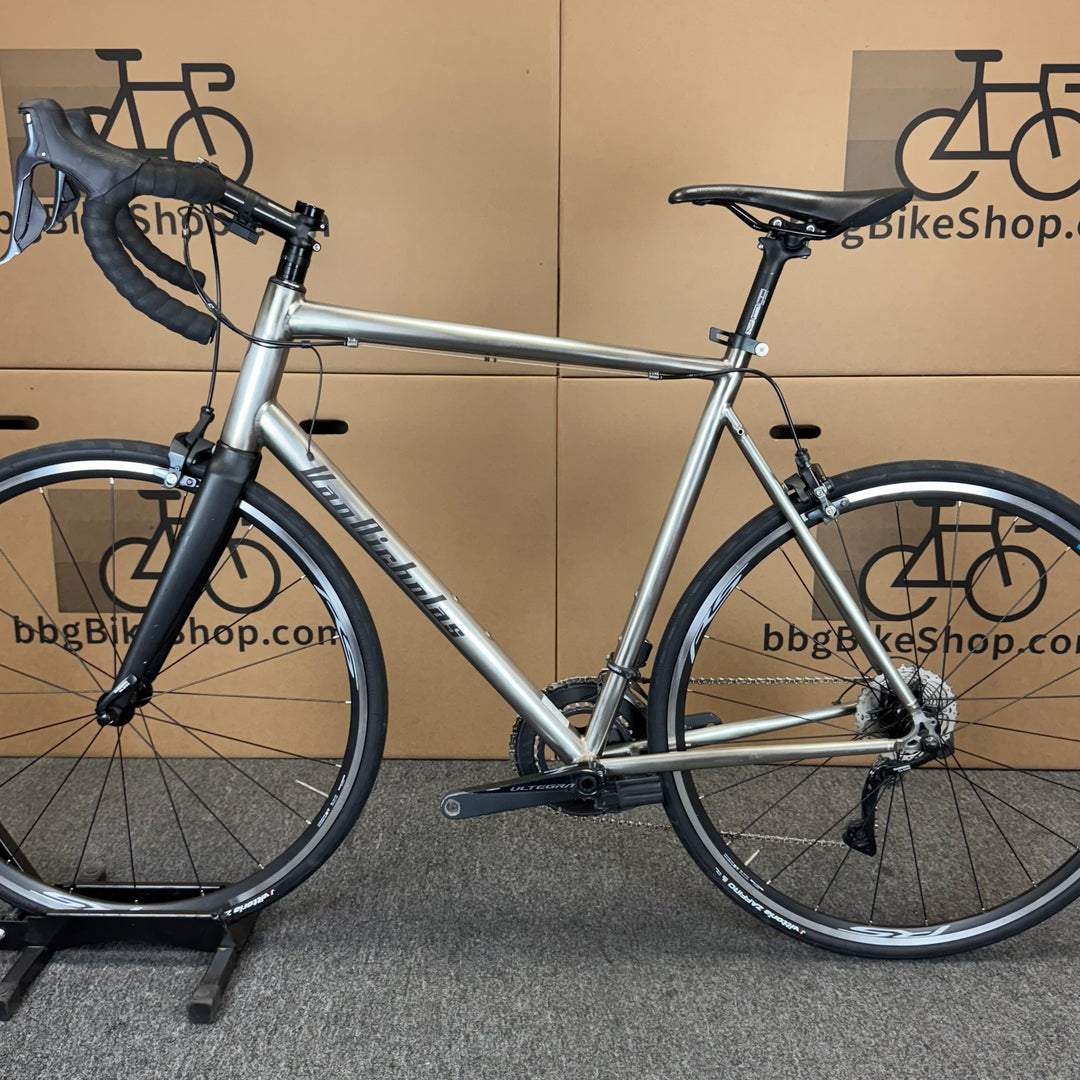 58cm Van Nicholas Titanium Road Bike, Shimano Ultegra Di2 11-speed, Carbon Fork