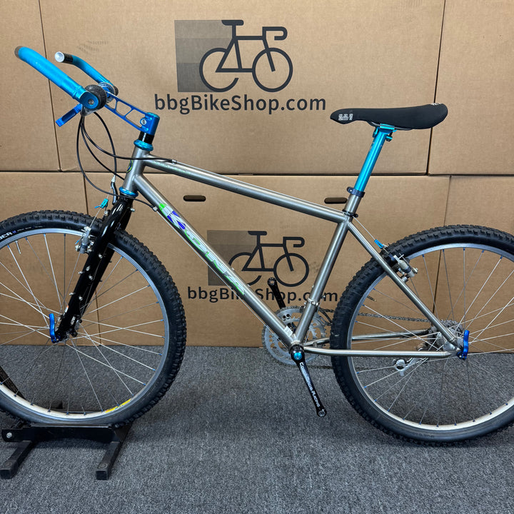 Used Vintage Kona Hei Hei USA Made, Titanium Mountain Bike-1993, 18”