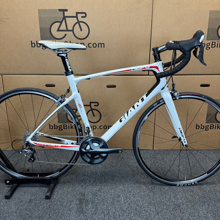 Used Giant Defy, Carbon Fiber Road Bike-2013, ML 56cm