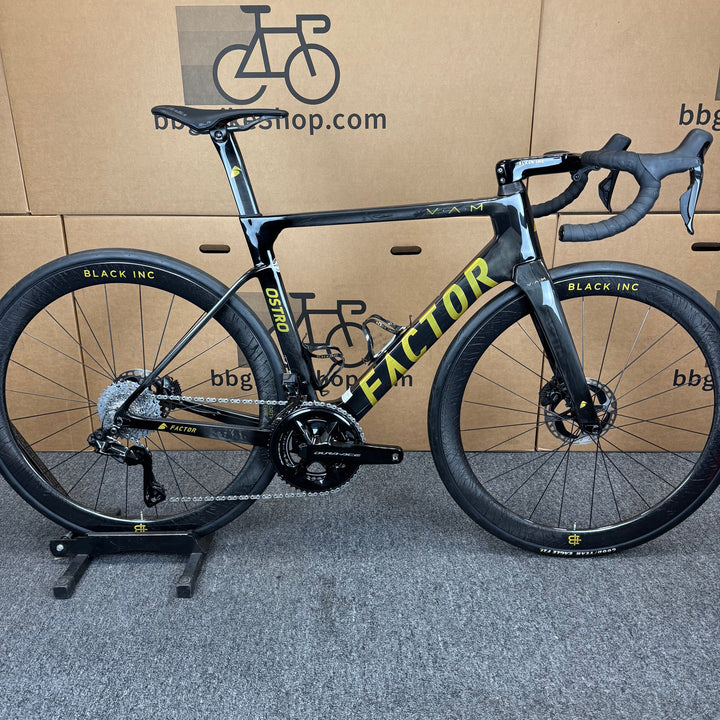 Demo Factor Ostro VAM Brushed Gold Edition, Carbon Fiber Road Bike-2024, 54cm