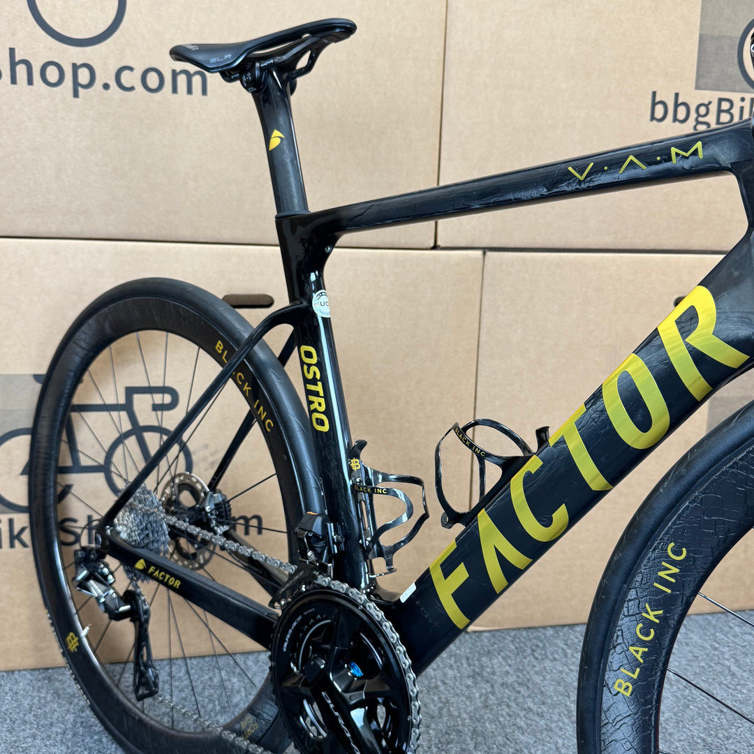 Demo Factor Ostro VAM Brushed Gold Edition, Carbon Fiber Road Bike-2024, 54cm