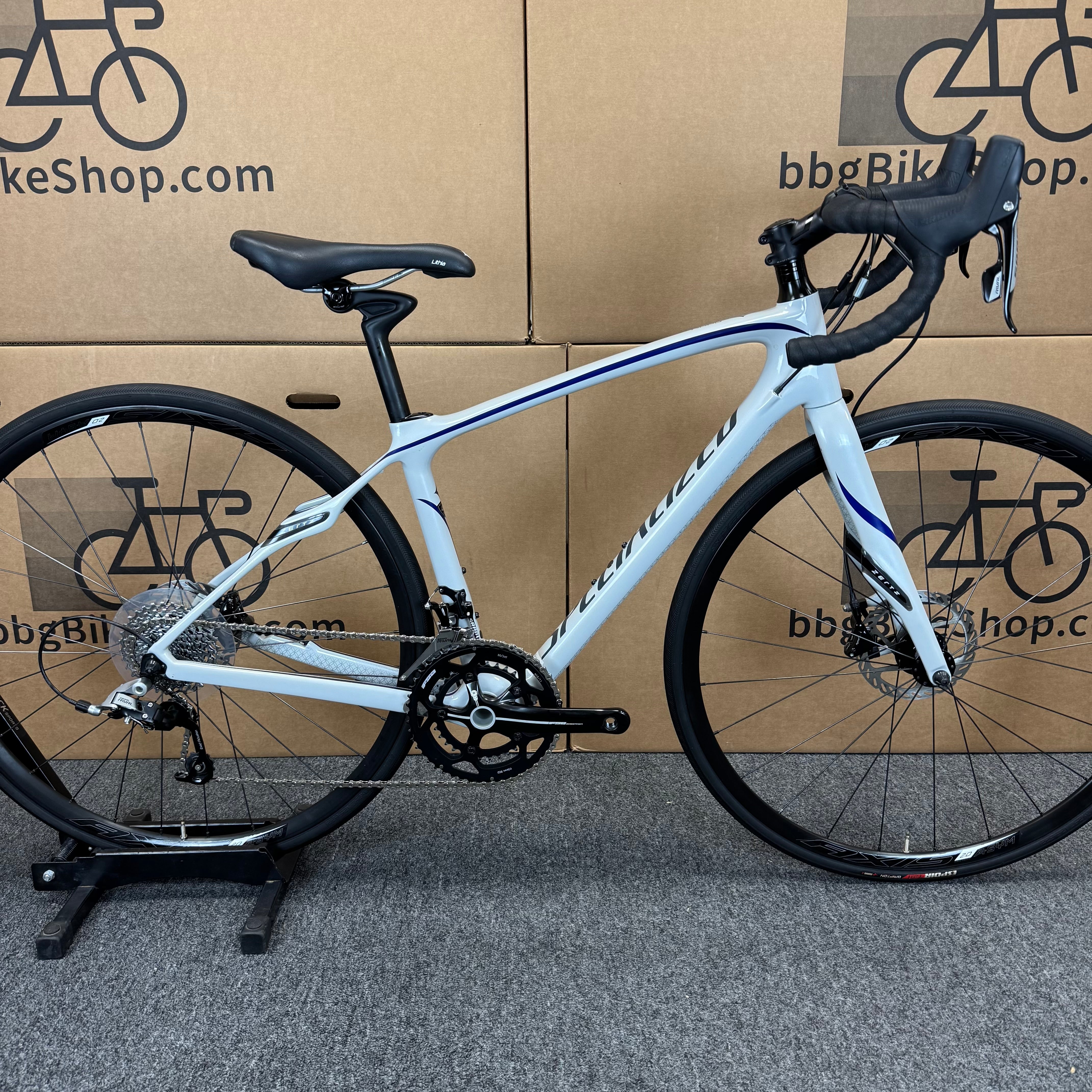 Used Specialized Ruby Elite, Women's Carbon Fiber Road Bike-2016