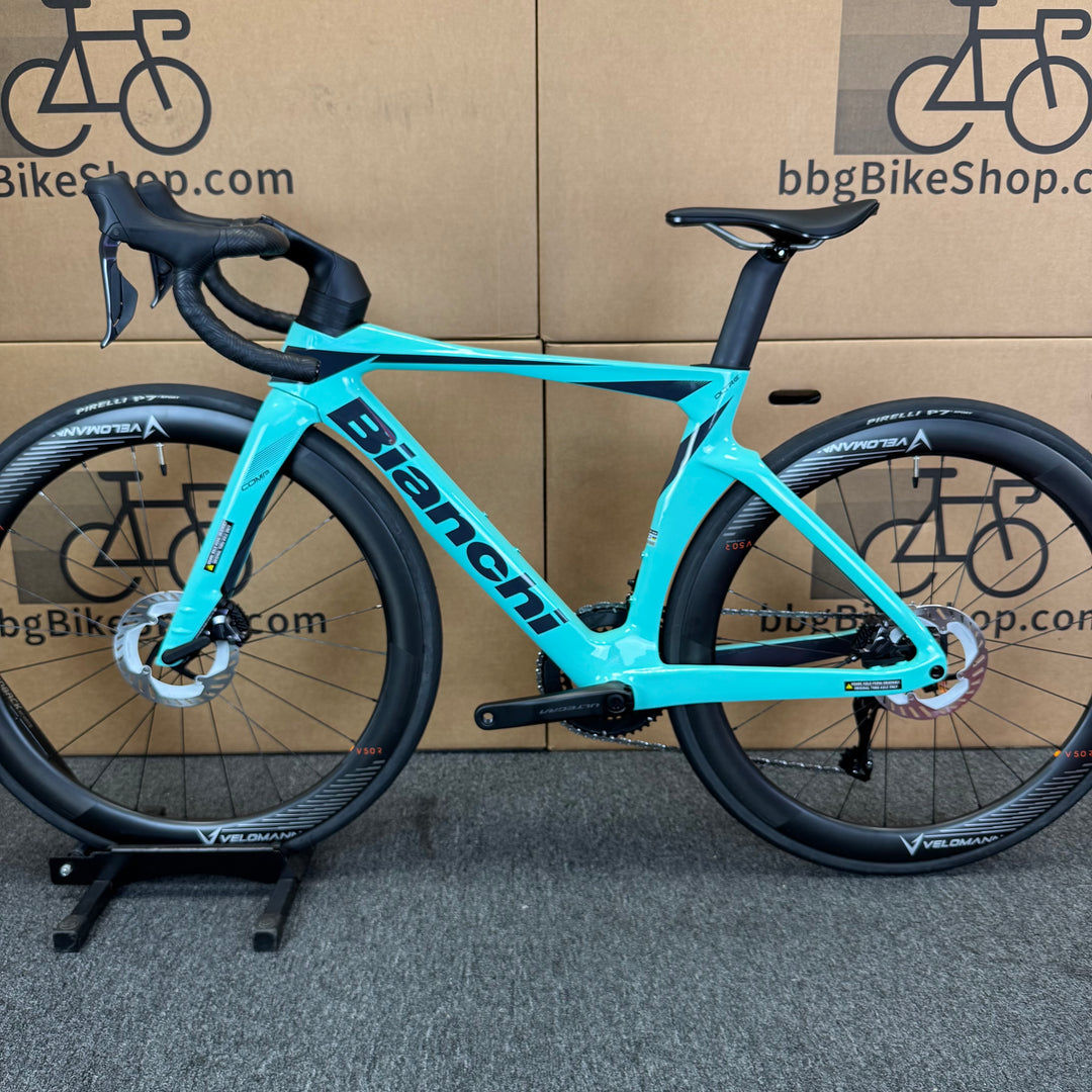 New Bianchi Oltre Comp, Ultegra Di2 12-speed, Carbon Fiber Road Bike-2024, 47cm