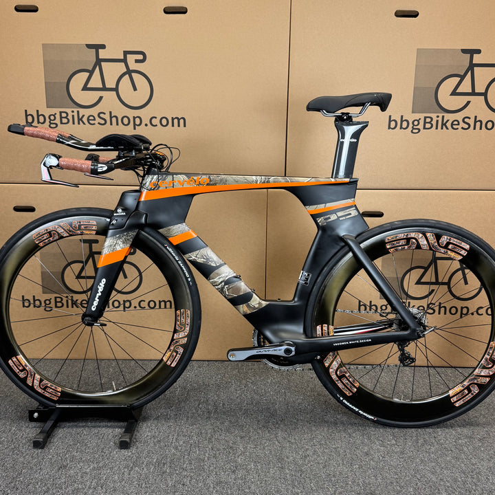 Demo Cervelo P5, Dura-Ace Di2, Enve Wheels, Carbon Triathlon Bike-2014, 56cm