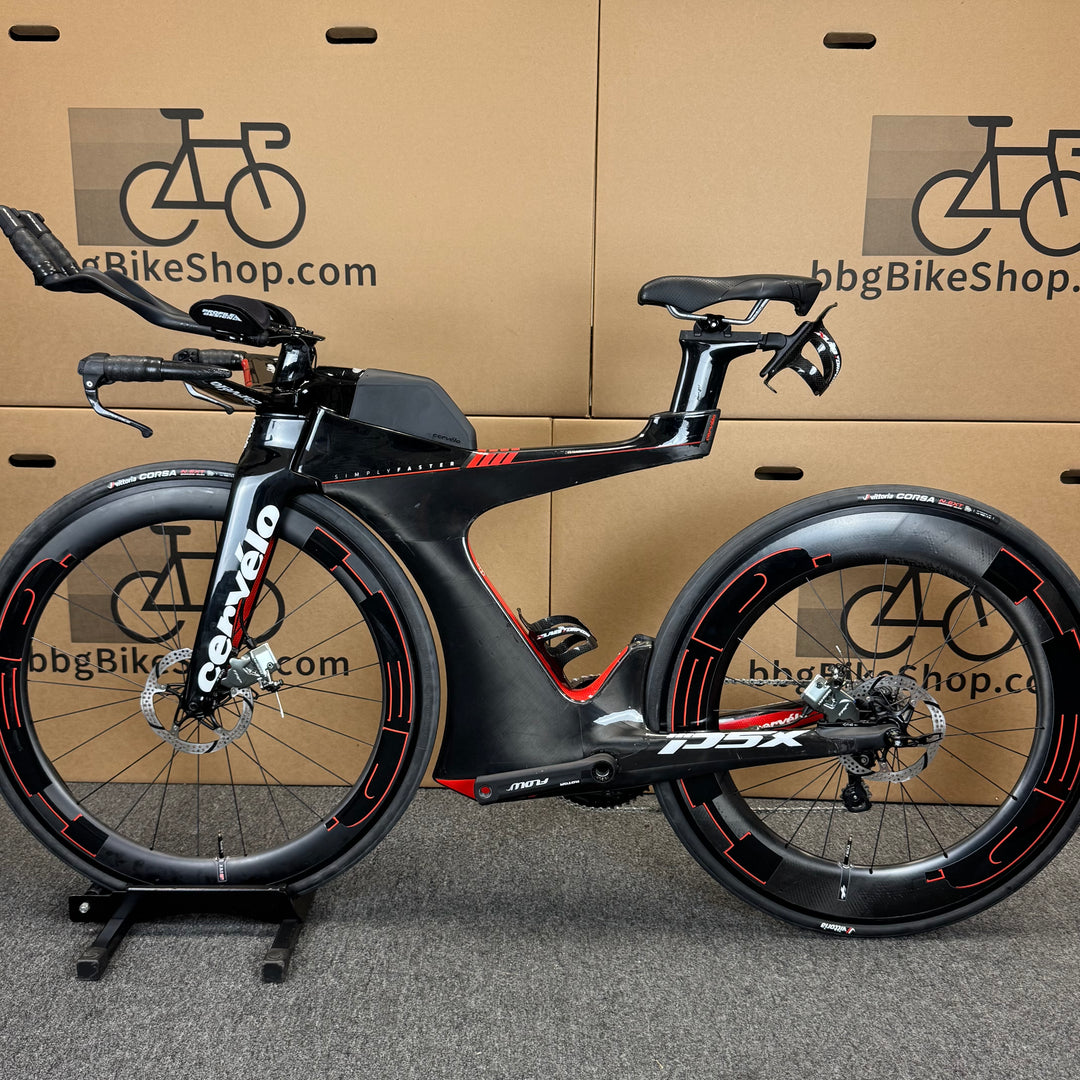 Demo Cervelo P5X, Ultegra Di2, HED Wheels, Carbon Triathlon Bike-2018, Medium