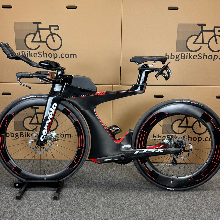 Demo Cervelo P5X, Ultegra Di2, HED Wheels, Carbon Triathlon Bike-2018, Medium