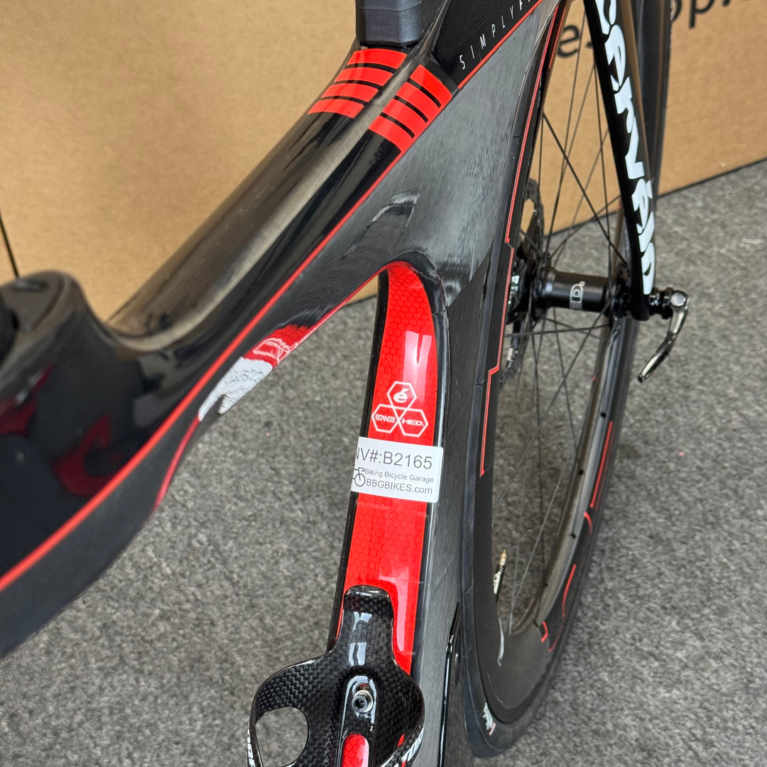 Demo Cervelo P5X, Ultegra Di2, HED Wheels, Carbon Triathlon Bike-2018, Medium