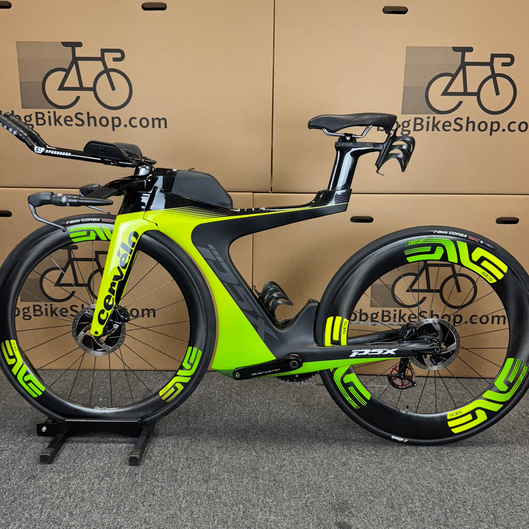 Demo Cervelo P5X, Dura-Ace Di2, ENVE Wheels, Carbon Triathlon Bike-2019, Medium