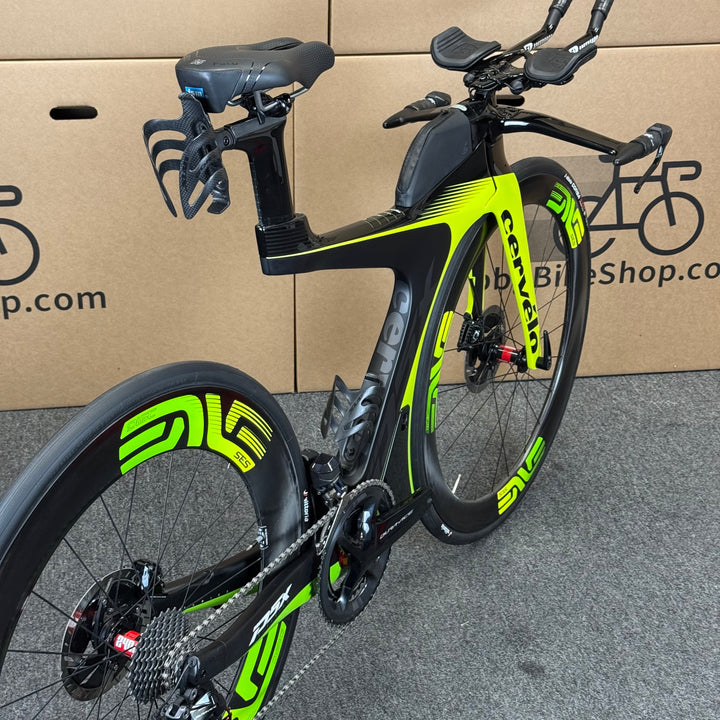 Demo Cervelo P5X, Dura-Ace Di2, ENVE Wheels, Carbon Triathlon Bike-2019, Medium