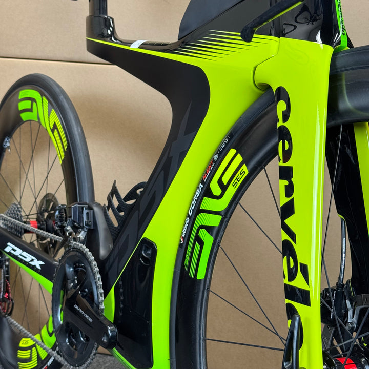 Demo Cervelo P5X, Dura-Ace Di2, ENVE Wheels, Carbon Triathlon Bike-2019, Medium