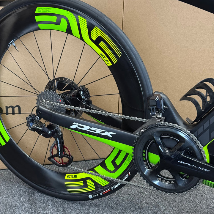Demo Cervelo P5X, Dura-Ace Di2, ENVE Wheels, Carbon Triathlon Bike-2019, Medium
