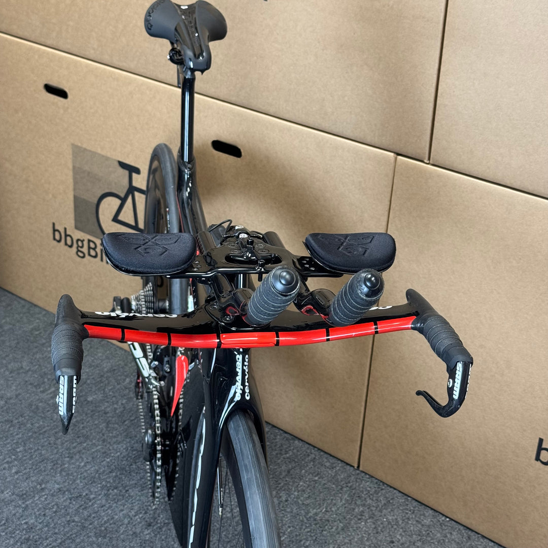 Demo Cervelo P5X, Sram Red eTap, HED Wheels, Carbon Triathlon Bike-2018, Medium