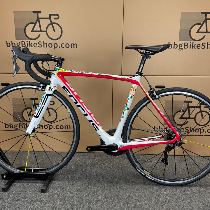 Used Focus Izalco Team Jelly Belly Edition, Carbon Fiber Road Bike-2015, Small