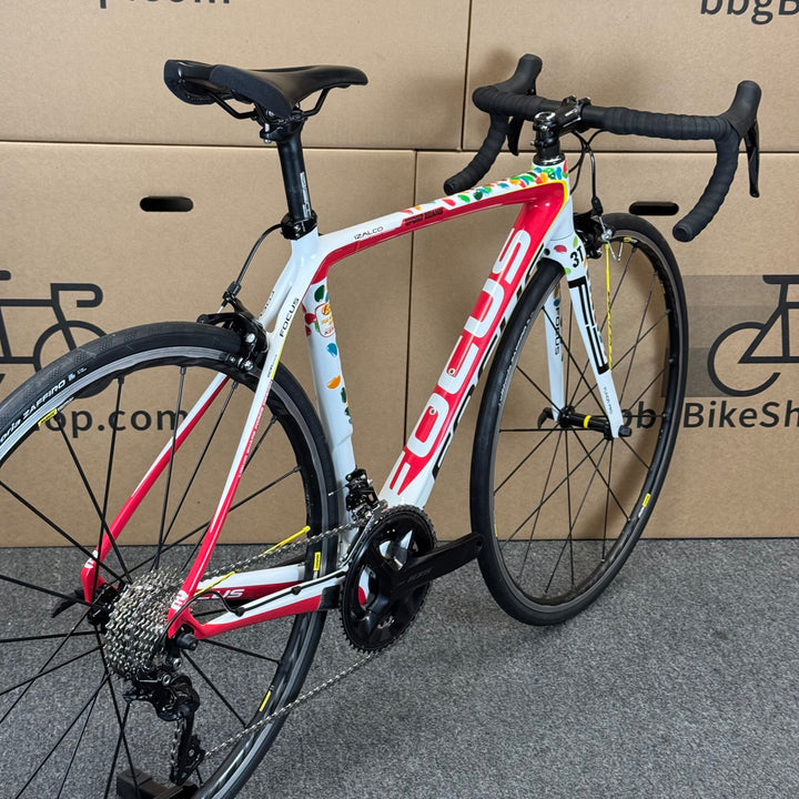 Used Focus Izalco Team Jelly Belly Edition, Carbon Fiber Road Bike-2015, Small